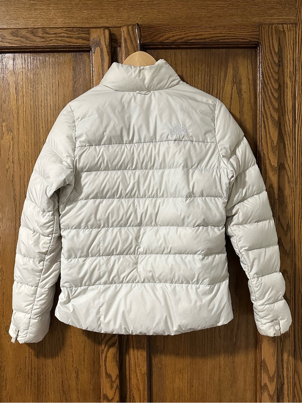 The North Face Women’s Minoqua Goose Down Puffer Jacket Off White Sz M - Picture 3 of 11